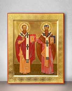 Икона «Афанасий и Кирилл, святители» Голицыно