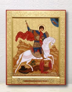 Икона «Георгий Победоносец (чудо о змие)» (образец №14) Голицыно