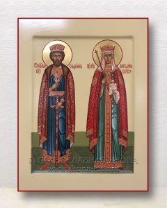 Икона «Владимир князь и Ангелина Сербская» Голицыно